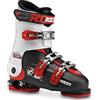 Roces Idea, Scarponi da Sci Unisex Bambini, Multicolore (Black/White/Red), MP 22.5-25.5/36-40