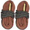 Rainbow_Road 2PCS caccia Bore serpente pulitore pistola canna pulizia corda kit .243 Cal & 6 mm per carabina/shotgun/Pistol/rifle