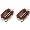 RMS Coppia Pedali Bici City Bike - Olanda - Graziella - Epoca - Torino - Condorino - Sport Marrone