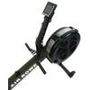 Generico Air Rower Professionale, Vogatore Indoor con Resistenza ad Aria, Display Calorie, Salvaspazio, Vogatore ad Aria Pieghevole, Resistenza Progressiva, Monitor LCD, Cardio Total Body