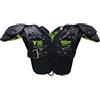 Schutt Sports Y-Flex 4.0 Multiuso Spallina, Shoulder Pad Y-Flex 4.0 all Purpose XS BK/NG, Black/Neon Green