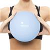 PROIRON Palla Pilates 25 CM, Piccola Palla da Ginnastica, Fitness Ball per Stretching, Core Fitness Formazione, Stabilità, Migliora L'equilibrio (Nero)