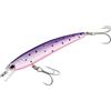 DUEL Yo-Zuri Pins Minnow (F) - Esca galleggiante per immersioni subacquee, viola arcobaleno, 50 mm