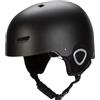 FLCPJGV Casco da Casco Sportivo Casco da Skateboard Casco da Neve per Snowboard Skateboard all'aperto, Black M