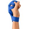 Itaki Guanti Paranocche, Ecopelle, per Ju Jitsu, Karate, Arti Marziali, Colori: Blu o Rosso (Blu, S)
