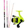 Kolpo kit da pesca per la barca canna con crociera 250 gr con mulinello e filo