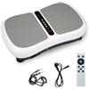 WAVESKY Pedana vibrante, rüttelplatte per sport e fitness a casa, workout, 99 livelli di intensità, 5 programmi di allenamento, dispositivo di massaggio con altoparlante Bluetooth, allenamento completo del
