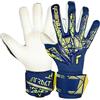 Reusch Attrakt X GluePrint - Guanti da custode adulto unisex, 4410 Premium Blu/Gold, 9.5