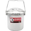 Zebra Technologies Zebra, pentolino con Manico, Stainless-Steel