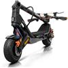 QnQ CUNFON RS500 Trotinetta Elettrica per Adulti, Motore 500 W, Batteria 48 V/13 AH, Autonomia 45 - 55KM, 9,5 '' All Terreno, Freno Doppio + Suspensione Anteriore, Sblocco Impronta & APP, Carico 120KG