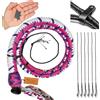 Bantoro Crafts Bianco Rosa e Viola 3 Piedi/0,90 Metri La Frusta a Serpente ha Palline di Piombo. Frusta di Cuoio con Forte crepitio 12 trecce Intrecciate