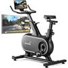 Skandika Cyclette Cykling P12-H | 32 livelli, sistema frenante magnetico, controllo tramite app con Kinomap, cyclette home trainer per la casa