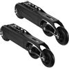 Eieblek Kit pattini a rotelle elettrici, ruote da skateboard, ruote telecomandate da skateboard con telecomando, 13 - 15 kmh, pattini a rotelle, kit elettrico skate