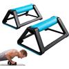 shjxi Maniglie per esercizi per braccia pushup, 19 x 11 x 7 cm, supporti antiscivolo per allenamento della, attrezzatura ergonomica per il fitness, strumento per la costruzione muscolare, ideale per