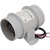 Luqeeg Ventilatore in Linea Silenzioso 12V per Barche, Ventilatore per Sentina Marina in Linea, Ventilatore per Barca Resistente All'acqua, Flusso D'aria 145 CFM, Circolazione Dell'aria