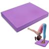 HERCHR Balance Pad, TPE Yoga Balance Cushion Pad Soft Cushion High Rebound Mat Training Pad in Schiuma Pad di Supporto Piatto per Allenare l'Equilibrio(Viola)