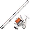 Generico Kit Surfcasting Trabucco - Canna Oceanic 3 pezzi 4,20 m 250g + Mulinello Trabucco (Mulinello Oceanic 8000)