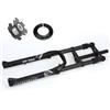 RUJIXU Forcelle Bici 26 Pollici 4.0 Fat Bike Forcella Anteriore Dritta Discesa Mountain Bike Forcella Mtb 1-1/8 Freno A Disco Forcella Pneumatica Corsa 170 Mm Forcella Anteriore Bici Elettrica BMX 2850g