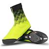 LZQpearl Copriscarpe da Ciclismo alla Moda, Copriscarpe per Mountain Bike da Strada Unisex, Copriscarpe Copriscarpe MTB Termici Leggeri Antivento Impermeabili (Yellow,M)