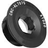 VGEBY Bulloni del Braccio della pedivella, M20 * 10 Tappo a Vite della guarnitura della Bicicletta Vite del bullone di Fissaggio della manovella della Bicicletta per Shimano 590596 XT XTR SLX(Nero)