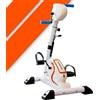 Bonplus BP Mini Cyclette Elettrico per Braccia e Gambe, Minibici Doppia, 12 Livelli di Velocità, 12 Programmi, Pedali Bidirezionali, Pedale Elettrico