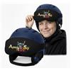 Ferocity Copri Visiera Casco da Sci Après Ski - Vestibilità Universale S-L - Protezione Cover Antigraffio in Neoprene Spesso - Copertura Elastico in Microfibra, Unisex - ca. 39 x 15 cm [165]