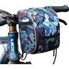 ZKIXUIWI Cestino per bici per bambini, accessorio decorativo per bici anteriore mimetico, accessorio per adulti e bambini, borsa da manubrio per bicicletta, organizer per bici da equilibrio, triciclo,