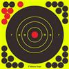 EWS PRODUCTS Obiettivi di tiro Splatter, dimensioni 20,3 x 20,3 cm, il foro di ingresso diventa giallo quando viene colpito, per 177, 22 fucili ad aria compressa e pistole, pistole ad aria compressa e BB (25)