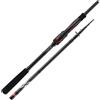 DAIWA Ninja X-Compact Spin 769M, 2,25m, 7ft 5in, 5-30g, 8+1 Sezioni, Canna da Pesca Spinning, 11207-243