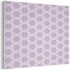MuchoWow© Pannelli Pannello Fonoassorbente 80x60 cm Decorativi Insonorizzanti Decorativo Parete Fonoassorbenti Design Fonoisolanti Insonorizzazione Stanza Modello - Rosa - Viola