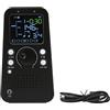 SUNFECILI Metronomo Digitale Elettronico Metronomo Universale Intelligente Bluetooth, Ricarica USB, Funzione Timer, Volume Alto, Collegabile Alle Cuffie, per Chitarra, Pianoforte, Tamburo, Violino, Strumento Mu