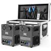 KRIDERISH 800 W macchine pirotecniche, 2 macchine DMX Cold Spark con flightcase, riscaldamento a resistenza per feste, Natale, DJ, matrimoni, eventi sportivi