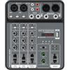 MagiDeal Mini Sound Mixing Sound Boarding di audio suoni Mixer Board per Event Event Home Party