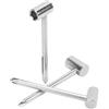 Agatige Chiave Truss Rod per Chitarra, 3 Pezzi Truss Rod Wrench 7 mm/8 mm/6,35 mm Strumento di Regolazione Strumento Universale per Riparare la Chitarra(d'Argento)