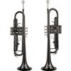 AUROSUS SY-6334BK tromba in Sib nichelatura nera con boccaglio per la banda scolastica degli studenti