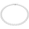 Swarovski Collana Matrix 5662277 a forma di pera bianca
