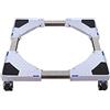 BDAYEK Supporto per lavatrice Supporto mobile for lavatrice, base regolabile, lunghezza/larghezza 47-70 cm, carrello for asciugatrice e frigorifero, base for condizionatore d'aria, altezza frigorifero/congel