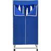YISSALE Mini asciugatrice portatile asciugatrice elettrica asciugatrice per appartamenti case fino a 66,14 lbs Pieghevole Silenzioso (blu)