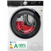AEG LFR9514L6U - Lavatrice di carico frontale 10 kg, 1400 giri/min, serie 9000, installazione gratuita, AbsoluteCare e AbsoluteWash, funzione vapore, motore inverter, PowerCare, connettività Wi-Fi,