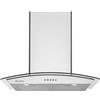 BELDEKO HOTTE DECORATIVA DA PARETE 60 CM - VETRO E INOX - 559 m3-200 W - 60 dB