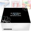 Generic Mini frigorifero, mini frigorifero per medicinali, elettrico, per insulina, USB, portatile, 0-18 gradi, display LCD, congelatore, piccolo frigorifero (dimensioni: 1 batteria)