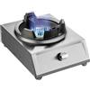 YINMAN Fornello A Gas 1 Bruciatore,Fornello A Fuoco Fiero In Acciaio Inossidabile Da 40KW Fornello Singolo,Fornello A Gas Liquefatto Da Tavolo For Uso Domestico,Regolabile A Più Velocità,for Cucina Domestica