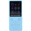 Itonash Lettori MP3 da 64 GB, Lettore Musicale con Bluetooth 5.0, Schermo da 1,8 Pollici Lettore Musicale HiFi Portatile con Altoparlante Video FM E Book Supporto per Auricolari Fino a