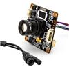 BAPPRJJ Modulo telecamera di rete IP WGWK Onvif POE48V 3MP 25FPS Webcam 8mm 42 gradi M12 Mount Lens Sicurezza HD Telecamera di sicurezza a bordo(DC12V)