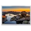BAIYUN Digital Photo Frame Advertising Player 17 pollici in lega di alluminio a bordo stretto HD 1080P con HDMI USB e slot for scheda SD e telecomando (Color : Silver)