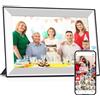 SMTYXS Cornice Digitale For Foto Da 10,1 Pollici, WIFI, Album Di Immagini Elettronico Intelligente, Integrato 32 GB, Touch For Regali Un'Esperienza Visiva Squisita(64GB)