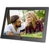 SMTYXS Cornice For Foto Digitale HD Da 10.1 Pollici 1280x800 Ultra Sottile LED Album Fotografico Elettronico For LCD For Regali Di Compleanno Natale Un'Esperienza Visiva Squisita(DPF-1005-Black)