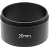 YEJBBUC Tubo di prolunga filettatura T2, M42 x 0,75, per telescopio, 20 mm, colore: nero
