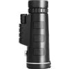Generic Monocolo 40 x 60, telescopio monoculare ad alta potenza per visione notturna con bussola e adattatore per telefono, ingrandimento 40x, per uso esterno