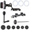 JTZ dp30 Cine Follow Focus di messa a fuoco a serraggio rapido montaggio/Quick release 15 mm/19 mm Kit per fs700 C300 C500 BMCC Ursa Mini A7 M2 GH4 gh5 obiettivo Arri PL